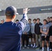 JSerra Catholic High School Water Polo team visits BTC