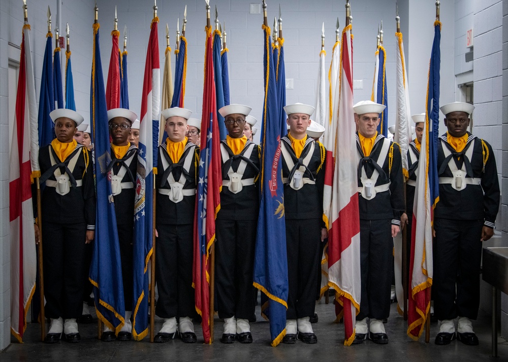 Recruit Training Command Pass in Review