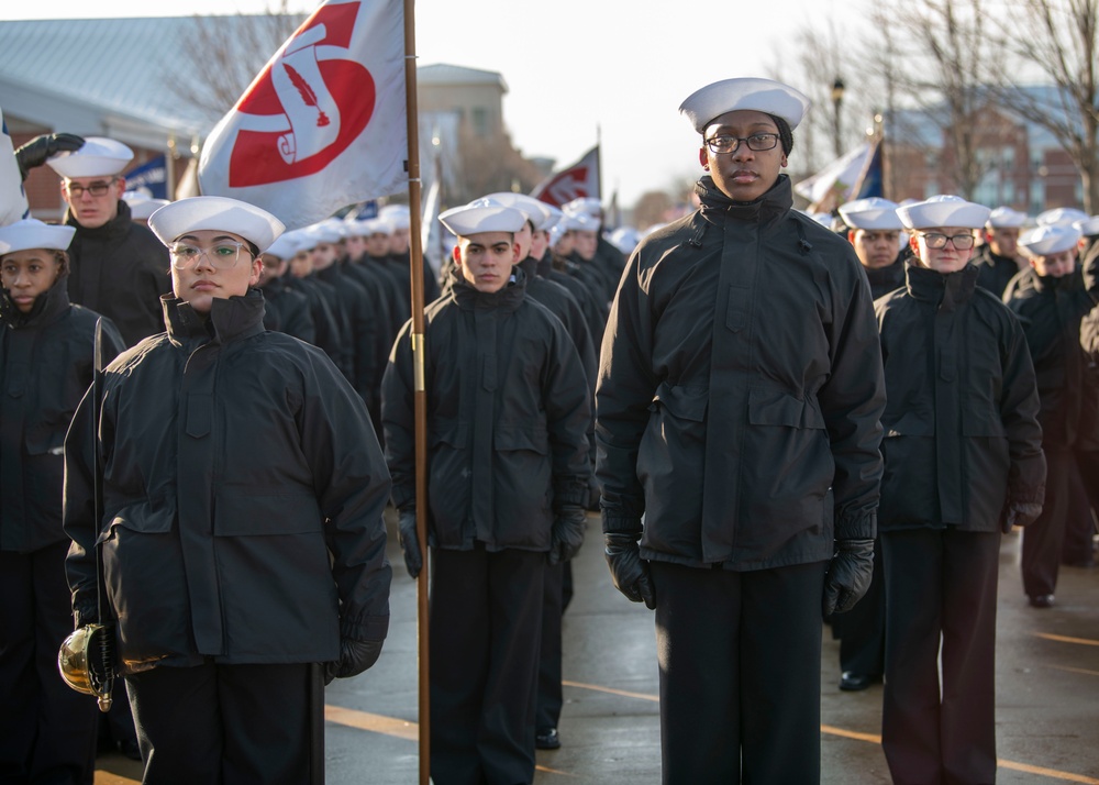 Recruit Training Command Pass in Review
