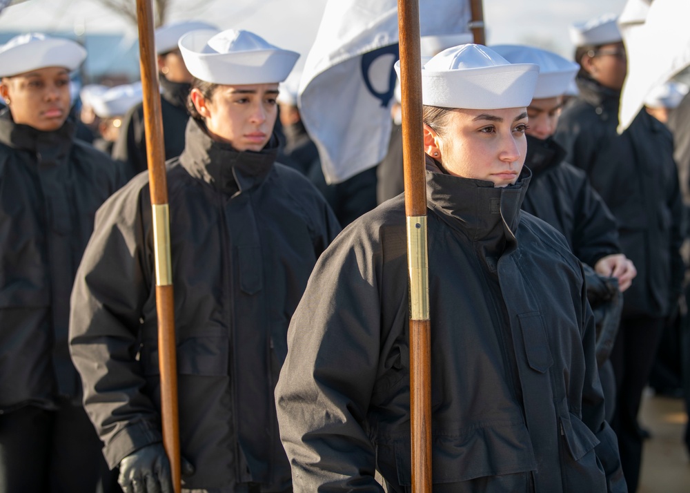 Recruit Training Command Pass in Review