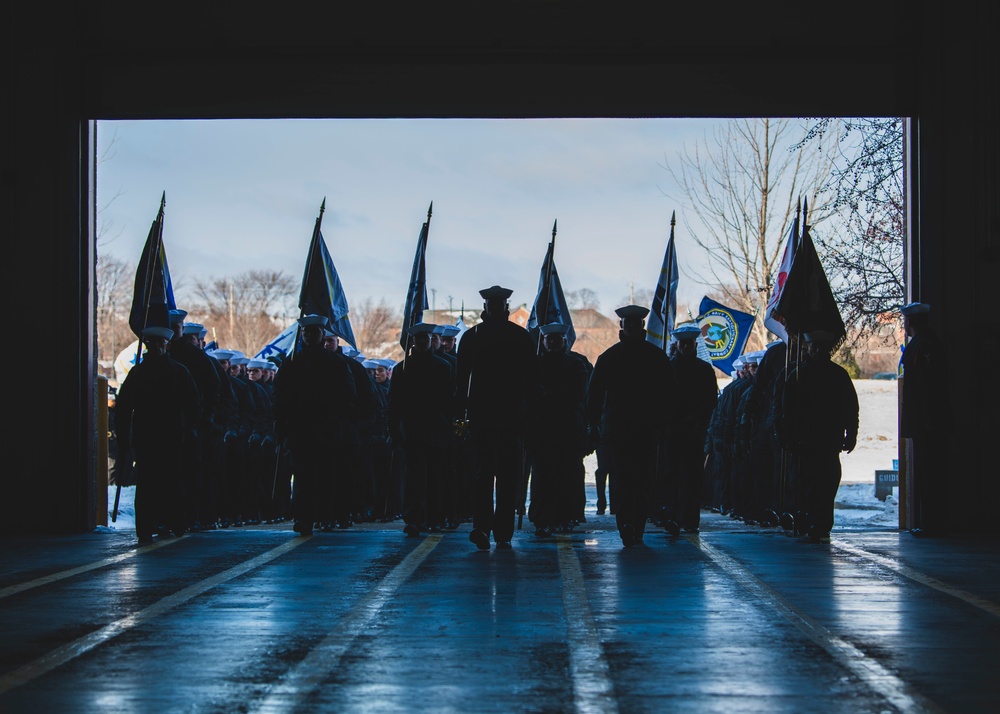 Recruit Training Command Pass in Review