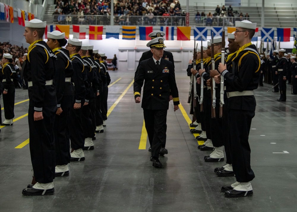 Recruit Training Command Pass in Review