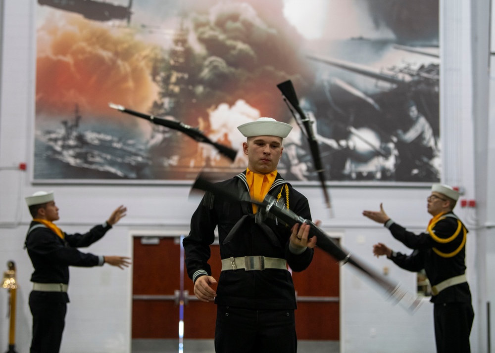 Recruit Training Command Pass in Review