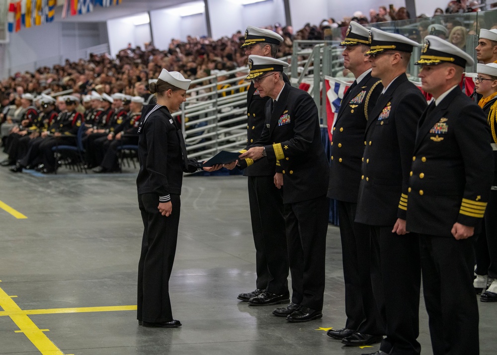 Recruit Training Command Pass in Review