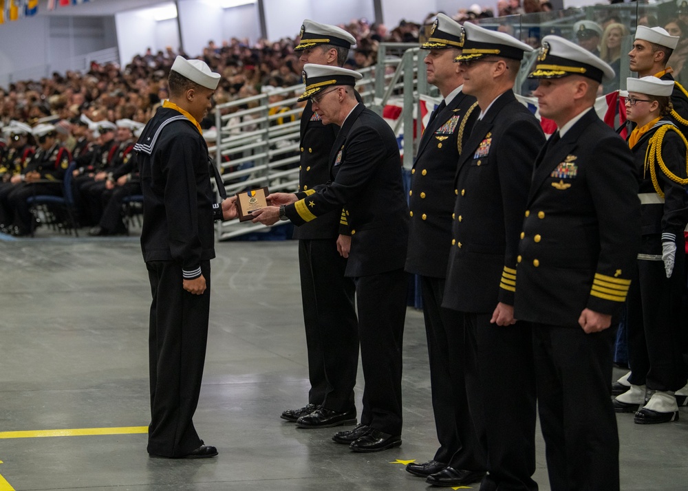 Recruit Training Command Pass in Review