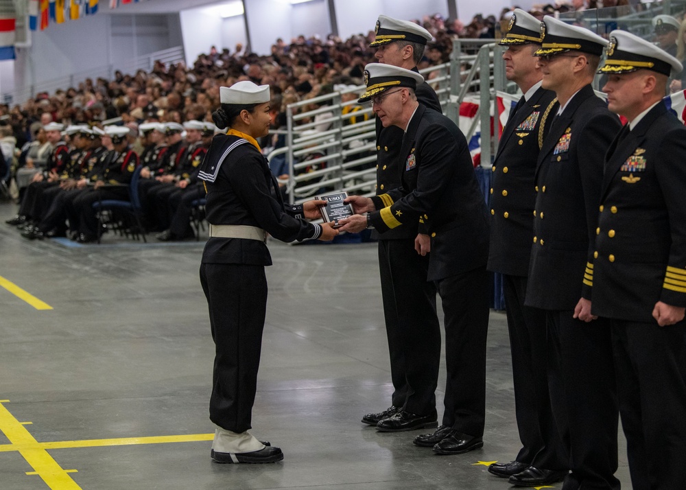 Recruit Training Command Pass in Review