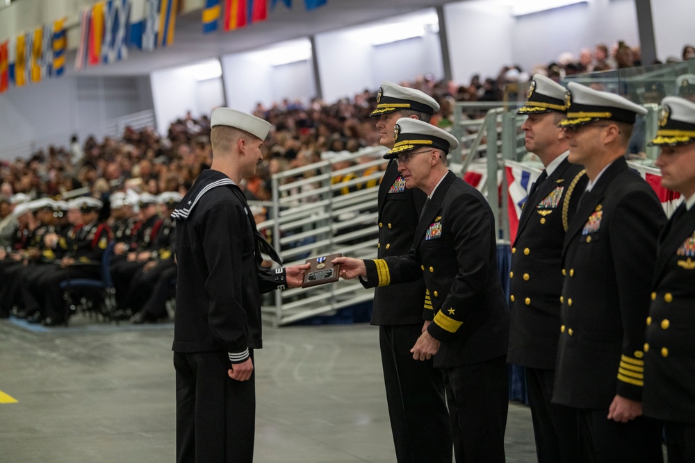 Recruit Training Command Pass in Review