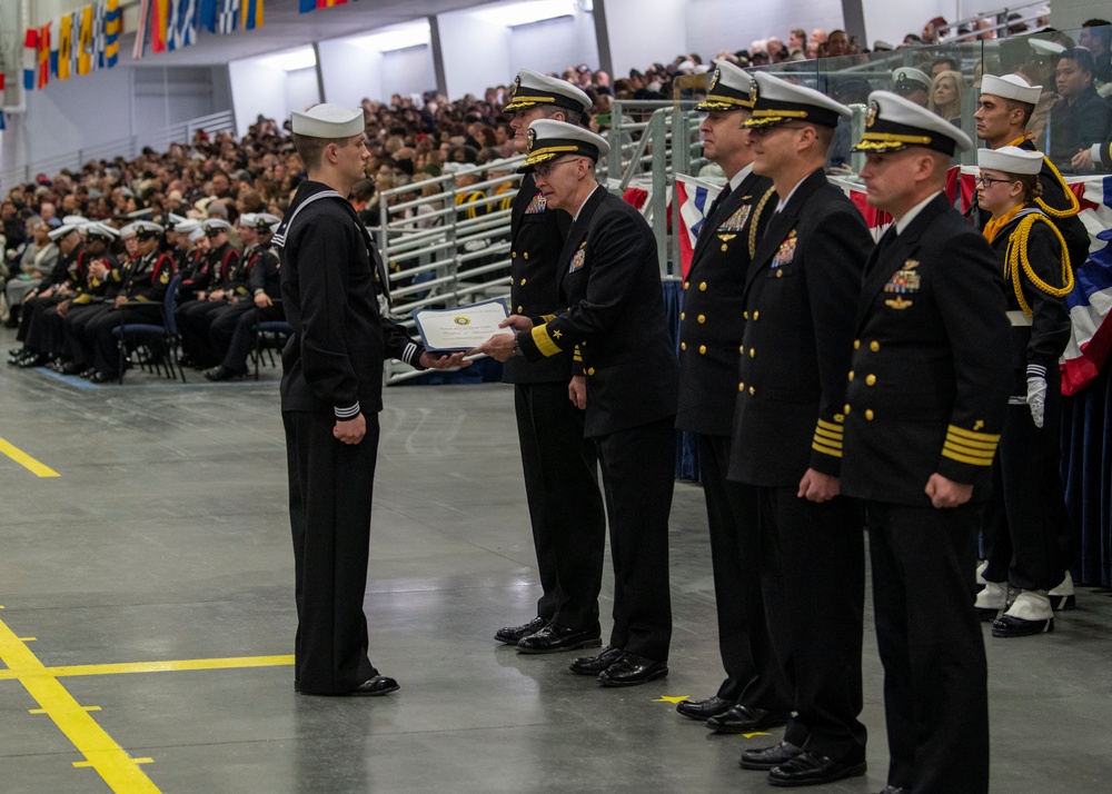 Recruit Training Command Pass in Review