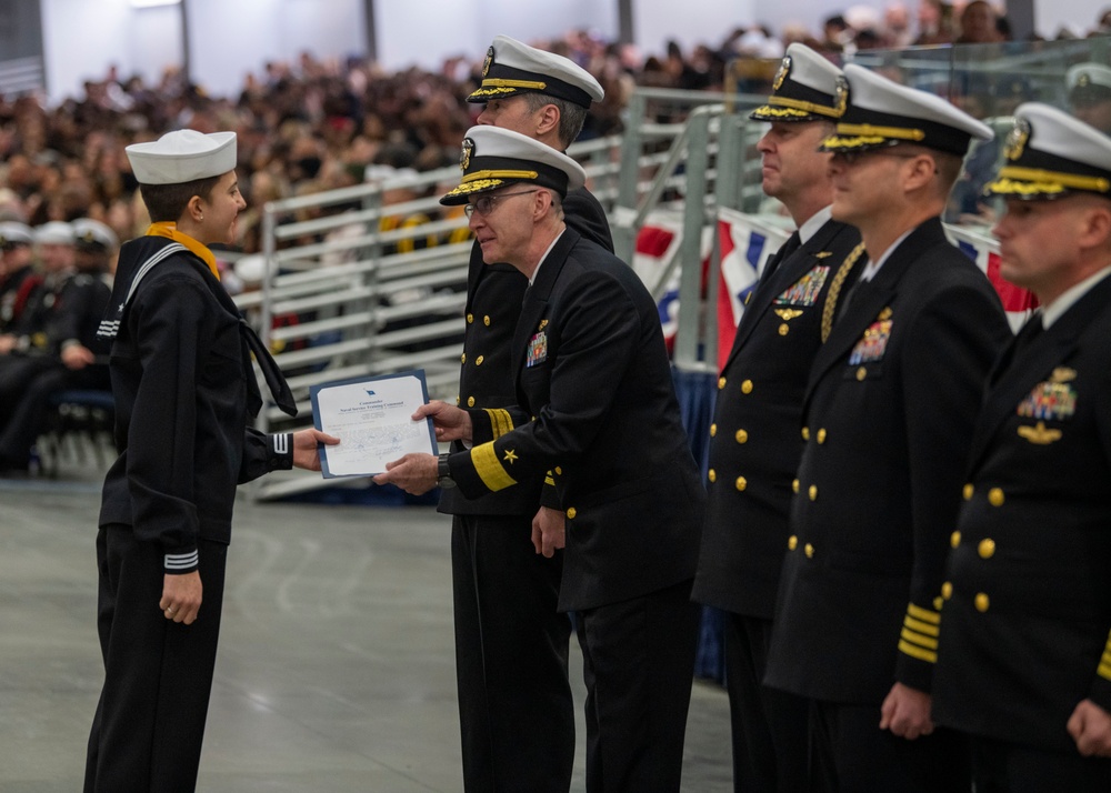 Recruit Training Command Pass in Review