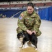 Army Spc. Emily Proulx Finds Comfort in Emotional Support Dog During In-Processing Ahead of 60th Presidential Inauguration