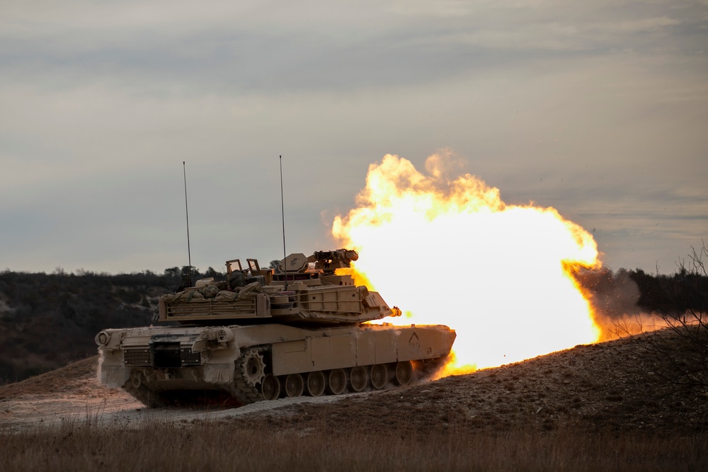 Grey Wolf Brigade Conducts Combined Arms Live Fire Exercise