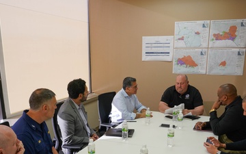 Health and Human Services Secretary Visits FEMA's Joint Field Office