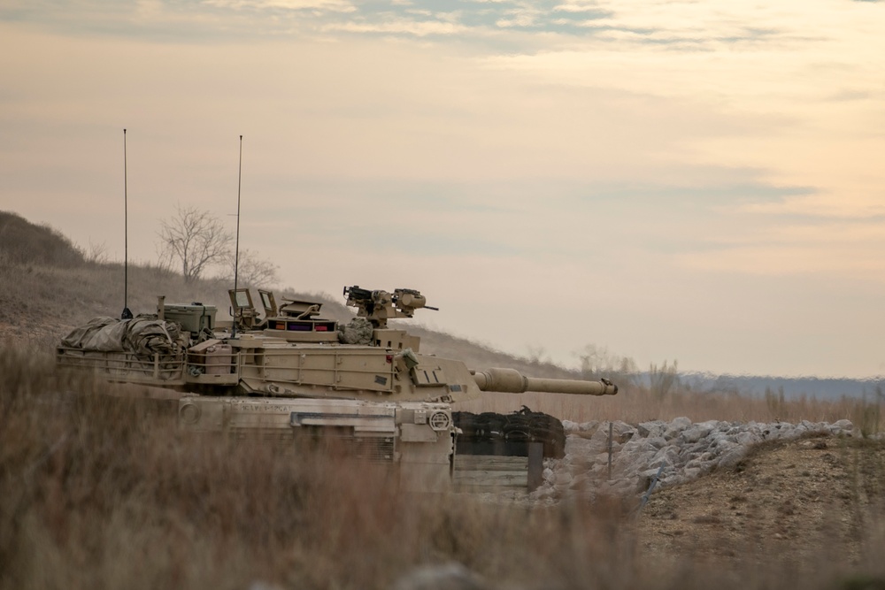 Grey Wolf Brigade Conducts Combined Arms Live Fire Exercise