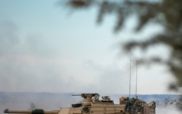 Grey Wolf Brigade Conducts Combined Arms Live Fire Exercise