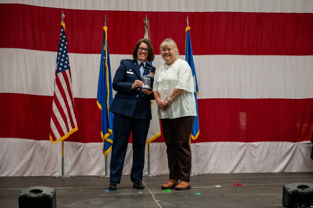 Jeanne Morrow awarded the Commander's Excellence Award