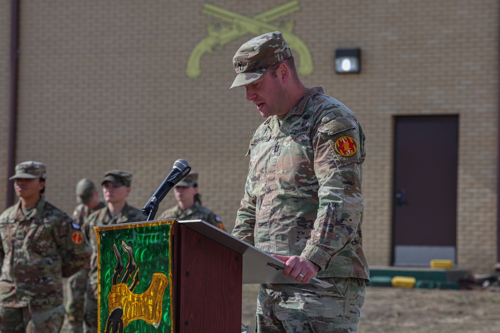 64th MP Co. Inactivation Ceremony