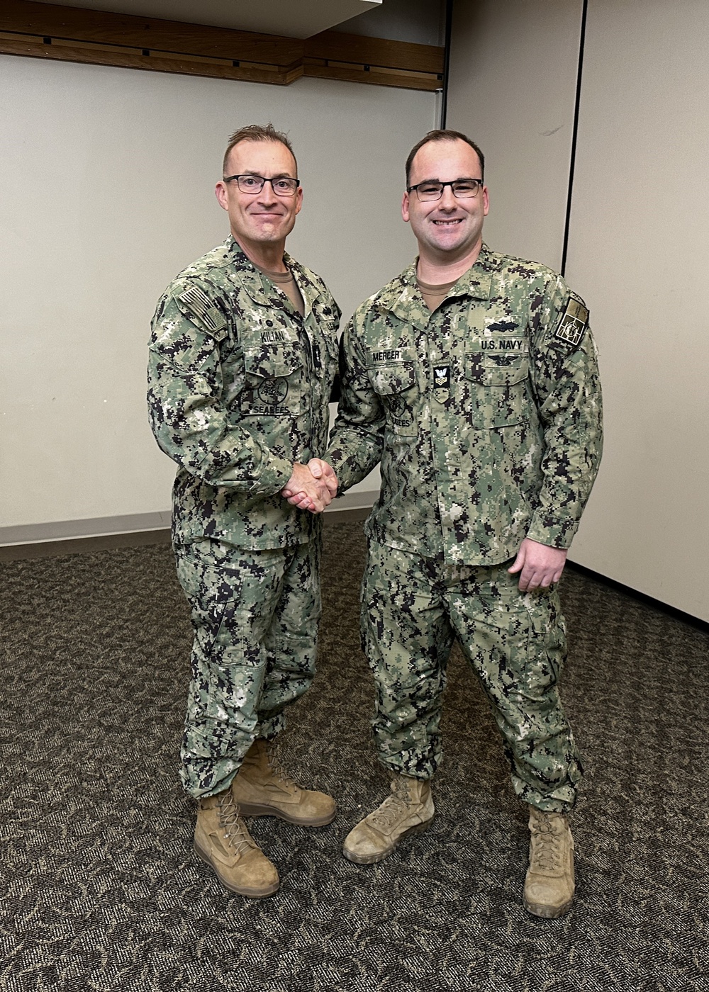 NAVFAC Pacific Awards NAVFAC Northwest Senior and Blue Jacket Sailors of the Year