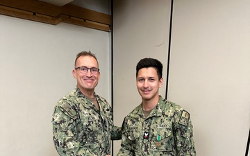 NAVFAC Pacific Awards NAVFAC Northwest Senior and Blue Jacket Sailors of the Year