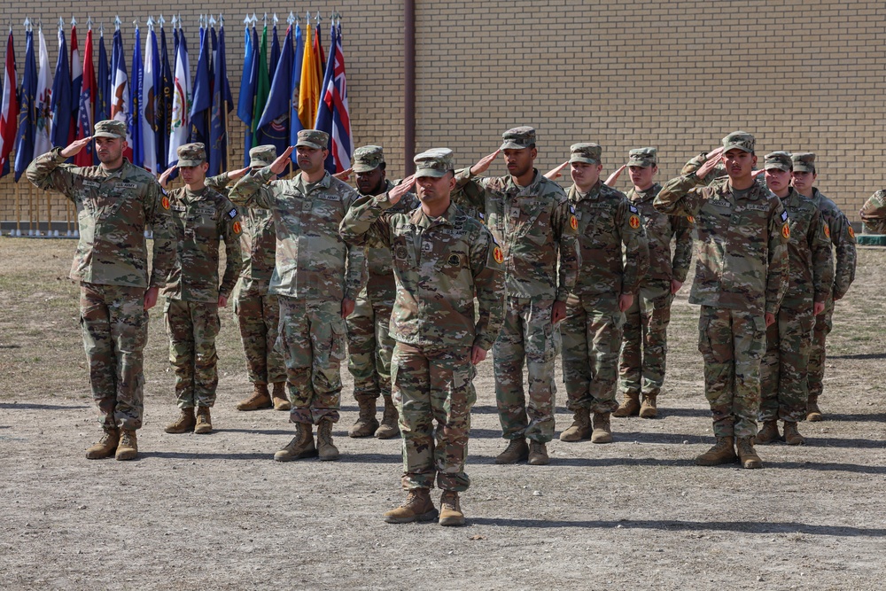 64th MP Co. Inactivation Ceremony