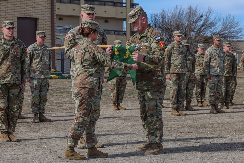 64th MP Co. Inactivation Ceremony