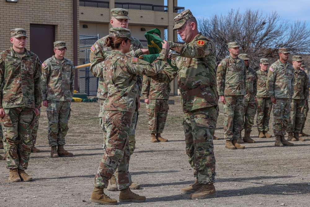 64th MP Co. Inactivation Ceremony