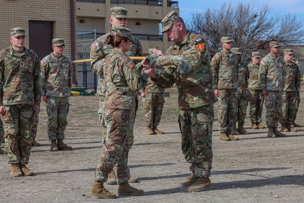 64th MP Co. Inactivation Ceremony