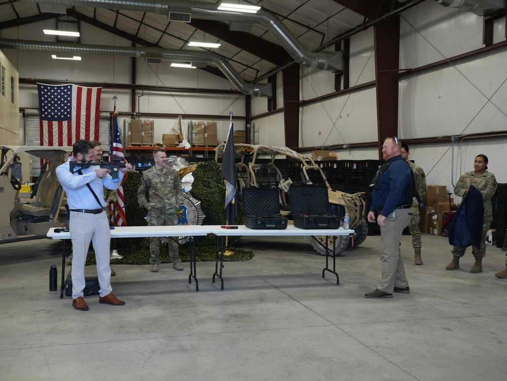 COMACC Commanders Group visits Creech AFB