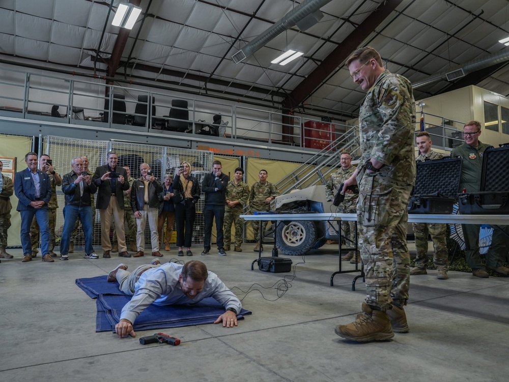 COMACC Commanders Group visits Creech AFB