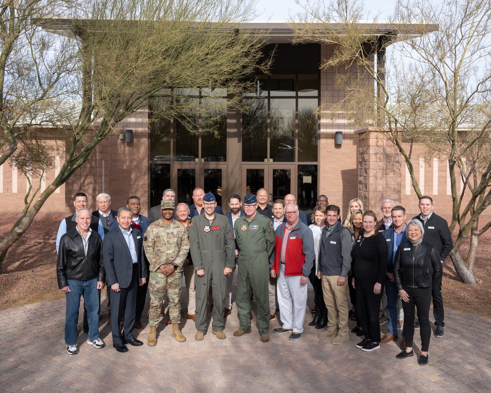 COMACC Commanders Group visits Creech AFB