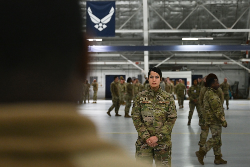 Joint Base Andrews conducts street cordon rehearsal for 60th Presidential Inauguration