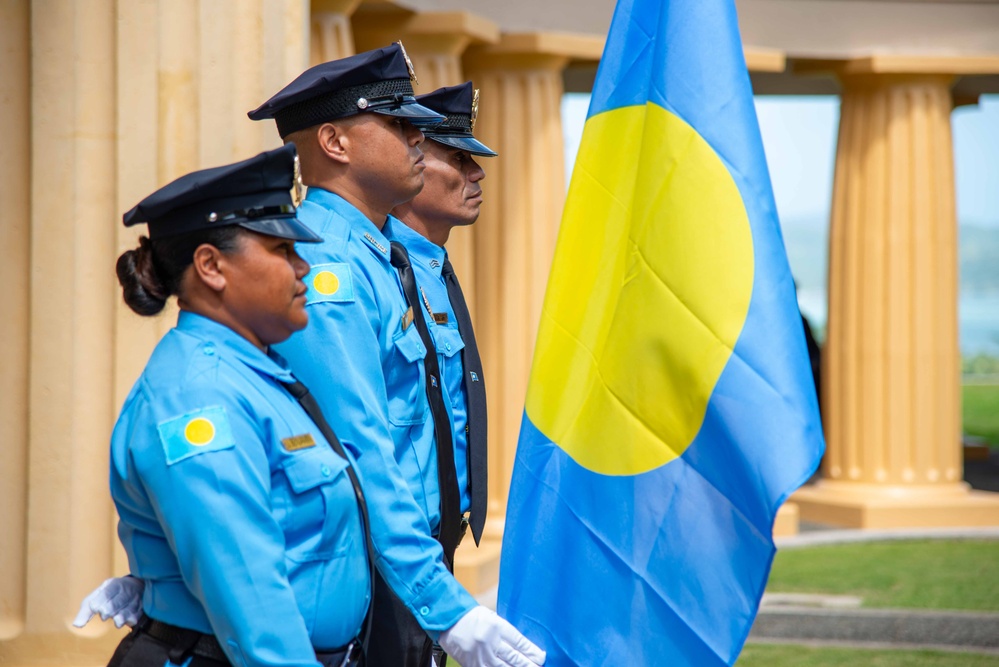 Military Leaders from Across the Pacific Attend the Inauguration of the 12th Constitutional Government of the Republic of Palau