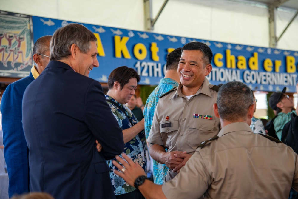 Military Leaders from Across the Pacific Attend the Inauguration of the 12th Constitutional Government of the Republic of Palau