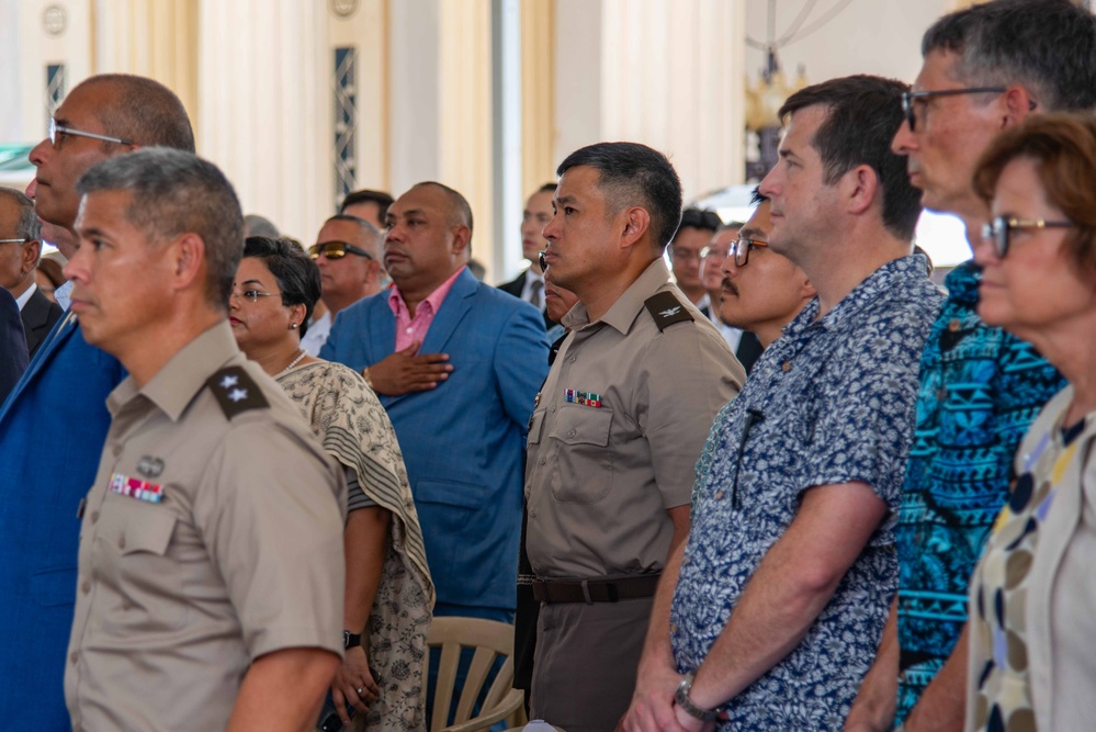 Military Leaders from Across the Pacific Attend the Inauguration of the 12th Constitutional Government of the Republic of Palau