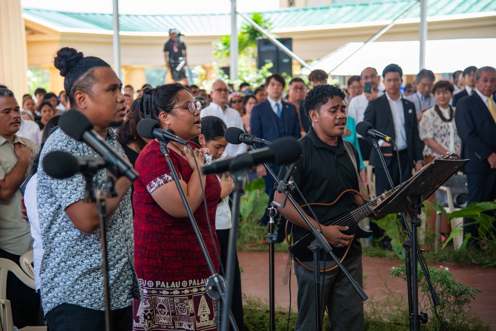 Military Leaders from Across the Pacific Attend the Inauguration of the 12th Constitutional Government of the Republic of Palau