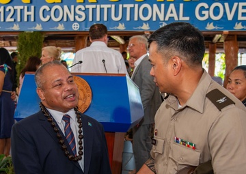 Military Leaders from Across the Pacific Attend the Inauguration of the 12th Constitutional Government of the Republic of Palau