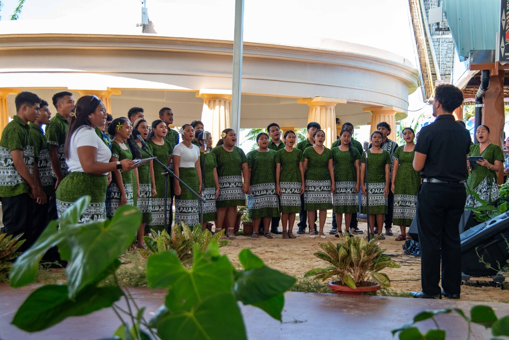 Military Leaders from Across the Pacific Attend the Inauguration of the 12th Constitutional Government of the Republic of Palau