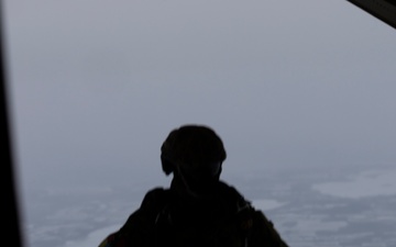 U.S. Marines with VMGR-252 participate in cold-weather training alongside the Royal Canadian Air Force