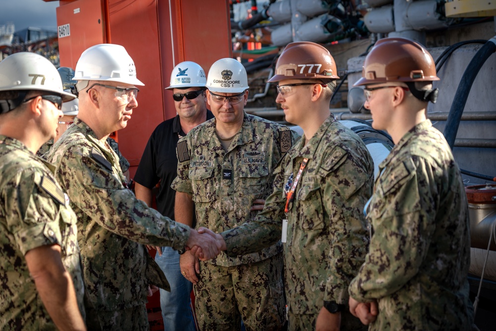 Naval Reactors visits Pearl Harbor Naval Shipyard and Intermediate Maintenance Facility (PHNSY &amp; IMF)