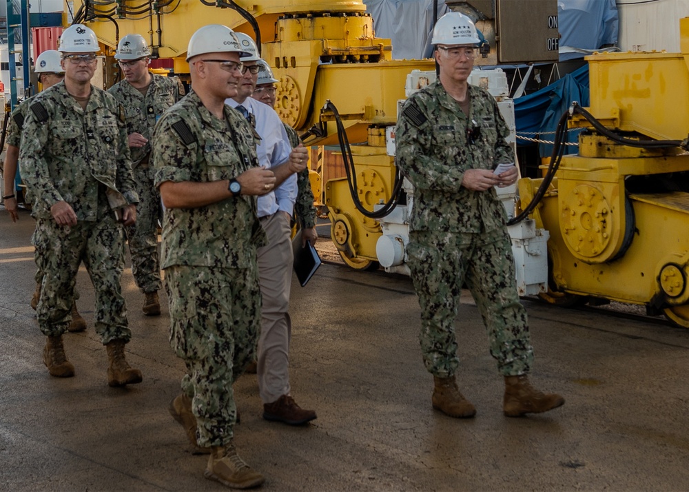 Naval Reactors visits Pearl Harbor Naval Shipyard and Intermediate Maintenance Facility (PHNSY &amp; IMF)