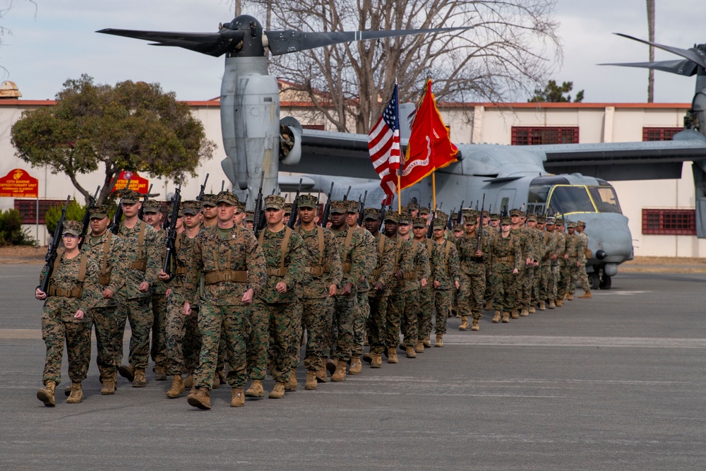 15th MEU Commanding Officer Relinquishes Command After Deployment