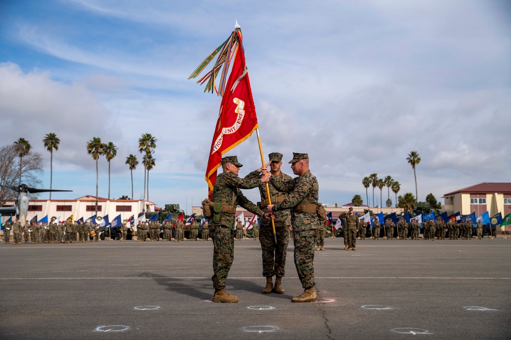 15th MEU Commanding Officer Relinquishes Command After Deployment