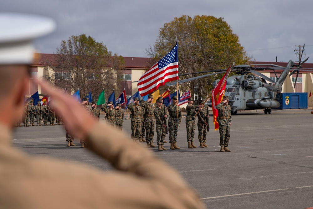 15th MEU Commanding Officer Relinquishes Command After Deployment