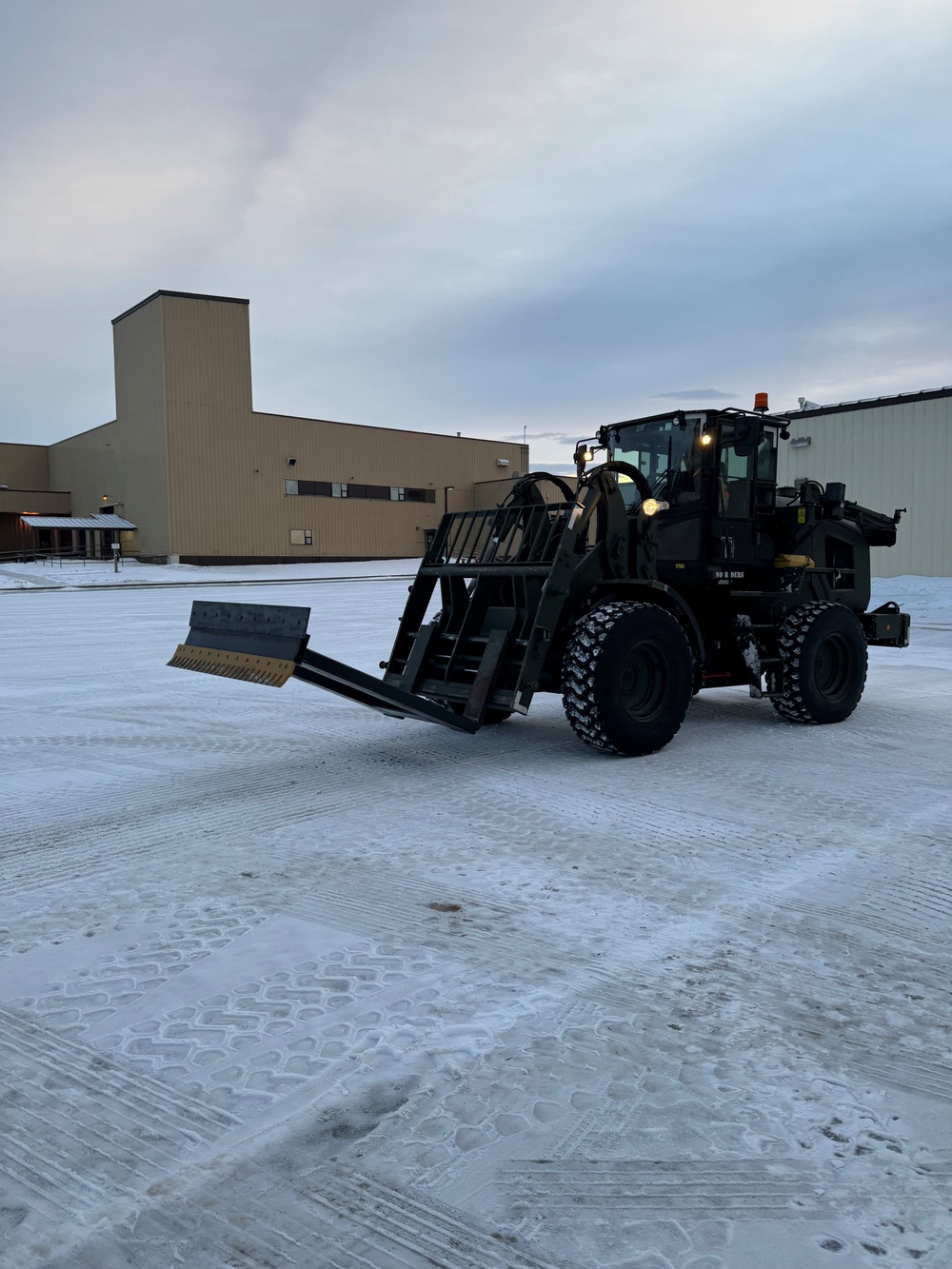 The 732nd Air Mobility Squadron Triumphs Over Winter: A Tale of Innovation and Safety