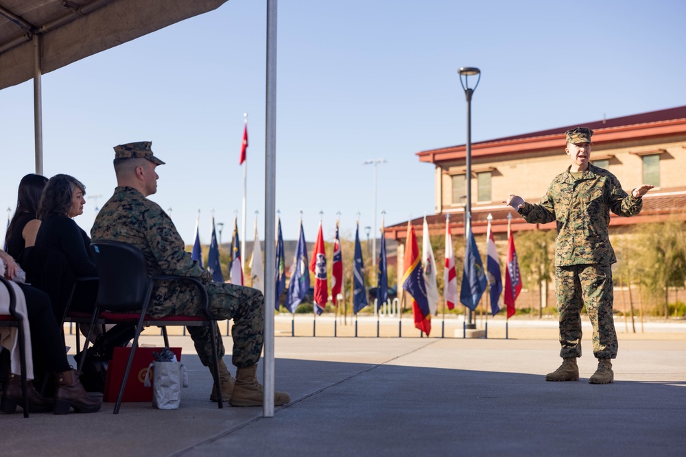 Sgt. Maj. Matthew Fouss retires after 30 years of service