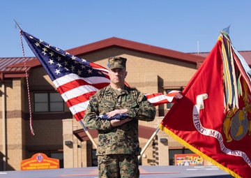 Sgt. Maj. Fouss completes full circle of service with 1st MARDIV