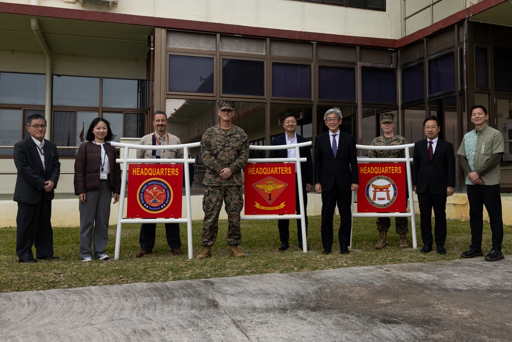 CAMP FOSTER, Okinawa – Maj. Gen. Brian N. Wolford, Marine Corps Installations Pacific commanding general hosted several senior leaders at Marine Corps Air Station Futenma, Ie Shima Training Facility.