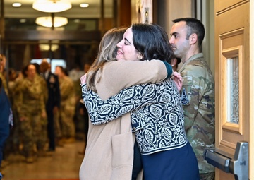 SecAF Kendall, USecAF Dalton clap out