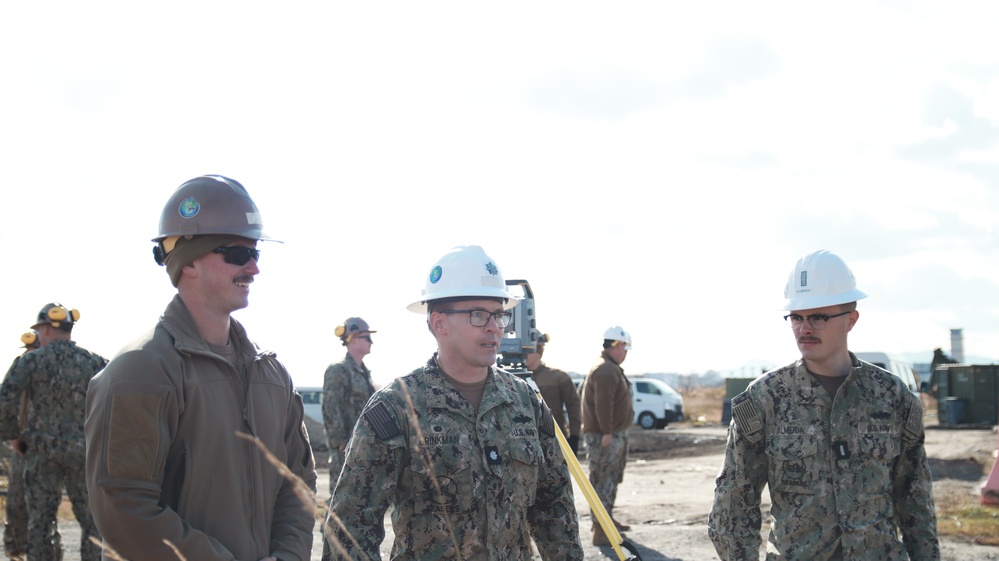 NMCB-3 Commanding Officer Visit at MCAS Iwakuni