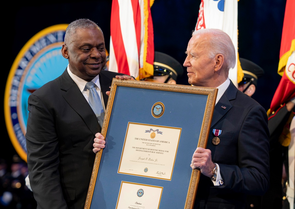 Armed Forces Farewell Ceremony Honoring President Joseph Biden