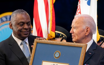 Armed Forces Farewell Ceremony Honoring President Joseph Biden